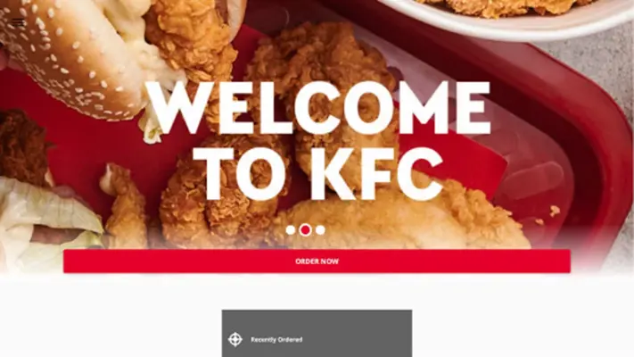 KFC android App screenshot 3