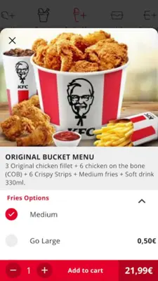 KFC android App screenshot 6